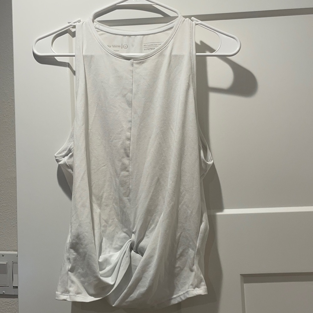 Outdoor Voices Sweatee Knot Tank - size L 🏃‍♀️